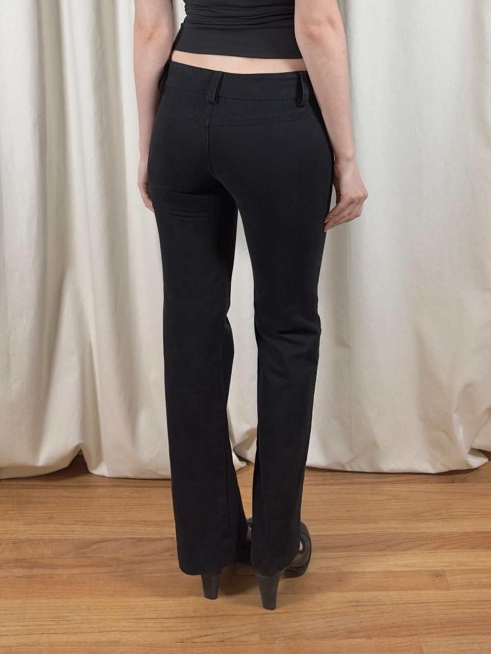 Low Rise Bootcut Pants - Picture 5 of 8